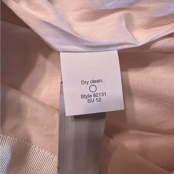 J. Crew Pencil Skirt Size 4 Linen Blend Red White Striped Lined Back Slit(g - Picture 7 of 11